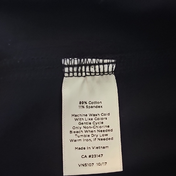 Talbots Dark Blue Legging Crop - Picture 5 of 8